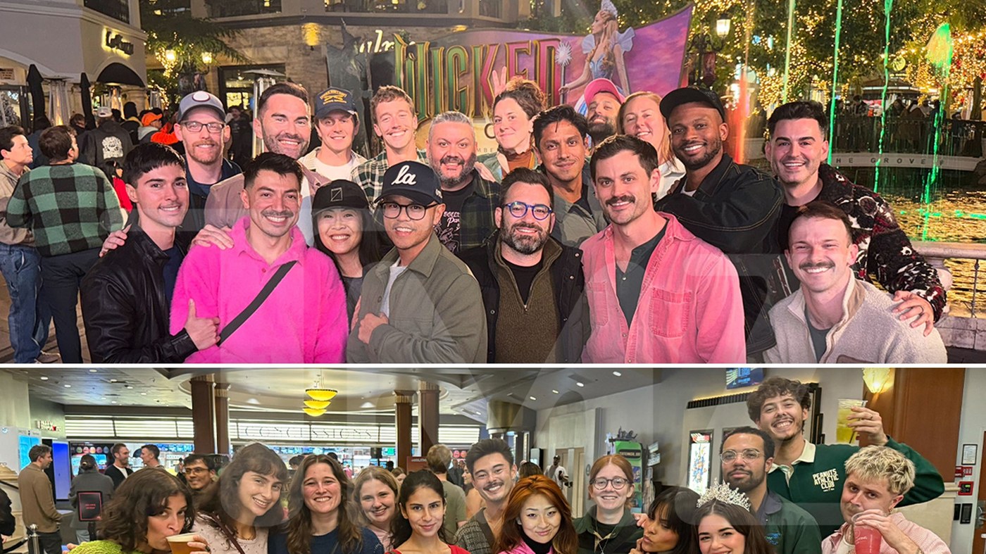 Երկրպագուները նշում են չար պրեմիերան Գլինդա և Էլֆաբայի թեմաներով զգեստներով