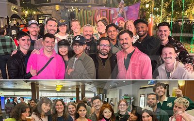 Երկրպագուները նշում են չար պրեմիերան Գլինդա և Էլֆաբայի թեմաներով զգեստներով