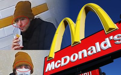 Լուիջի Մանջիոնե 911-ի ձայնագրությունը McDonald ' s-ի կիսանդրին հնչել է դատարանում, նշել են հոնքերը