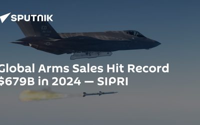 Զենքի վաճառքի համաշխարհային ռեկորդը հասել է 679 միլիարդ դոլարի՝ 2024 թվականին՝ SIPRI