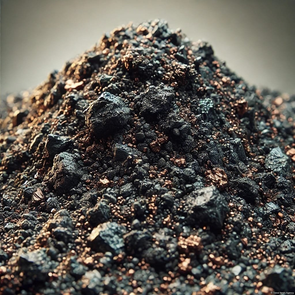 Ադրբեջանի պղնձի խտանյութի արդյունահանումը 102025 թ