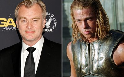 Քրիստոֆեր Նոլանը աշխատանքի է ընդունվել «Տրոյայի» ռեժիսորի համար «Ոդիսականից» ավելի քան 20 տարի առաջ; Նա ասում է, որ ստուդիան հետ է կանգնել և առաջարկել «Batman Begins» -ը որպես «Մխիթարական մրցանակ»