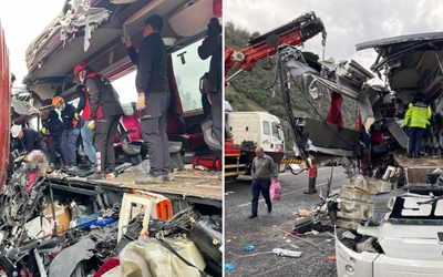 Թուրքիայի հարավում ավտոբուսի վթարի հետևանքով 7 մարդ է զոհվել, 11-ը՝ վիրավորվել