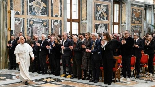 Հռոմի Լեո XIV պապը ողջունում է դերասաններին, կինոգործիչներին, ռեժիսորներին հանդիսատեսի համար