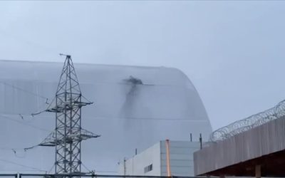 ՄԱԿ-ի միջուկային դիտորդը ասում է, որ Չեռնոբիլի պաշտպանիչ պողպատե կառուցվածքը վնասվել է անօդաչու թռչող սարքի հարձակման հետևանքով