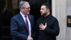 Զելենսկին Դաունինգ Սթրիթում է բարձր մակարդակով Ուկրաինայի բանակցությունների համար