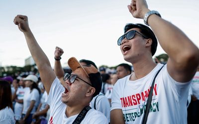 Հարյուր հազարավոր մարդիկ հավաքվել են Մանիլայում՝ ընդդեմ ջրհեղեղների դեմ պայքարի կոռուպցիոն սկանդալի